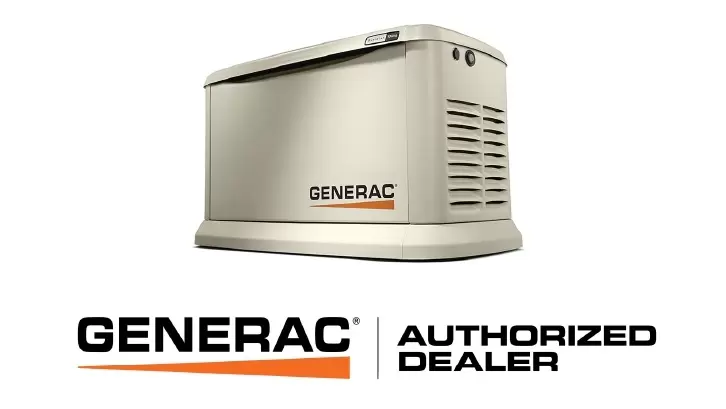 Home Generator Outside House